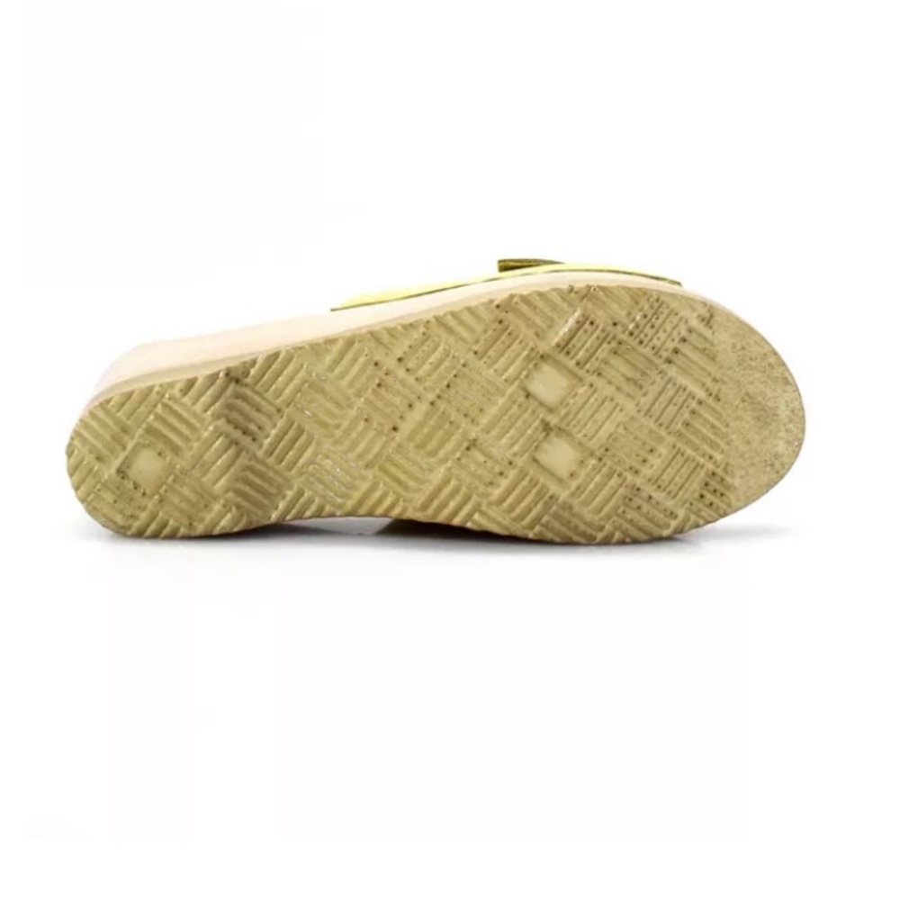 No.6 Abuela Mid Wedge Wooden Leather Clogs - Picture 6 of 10